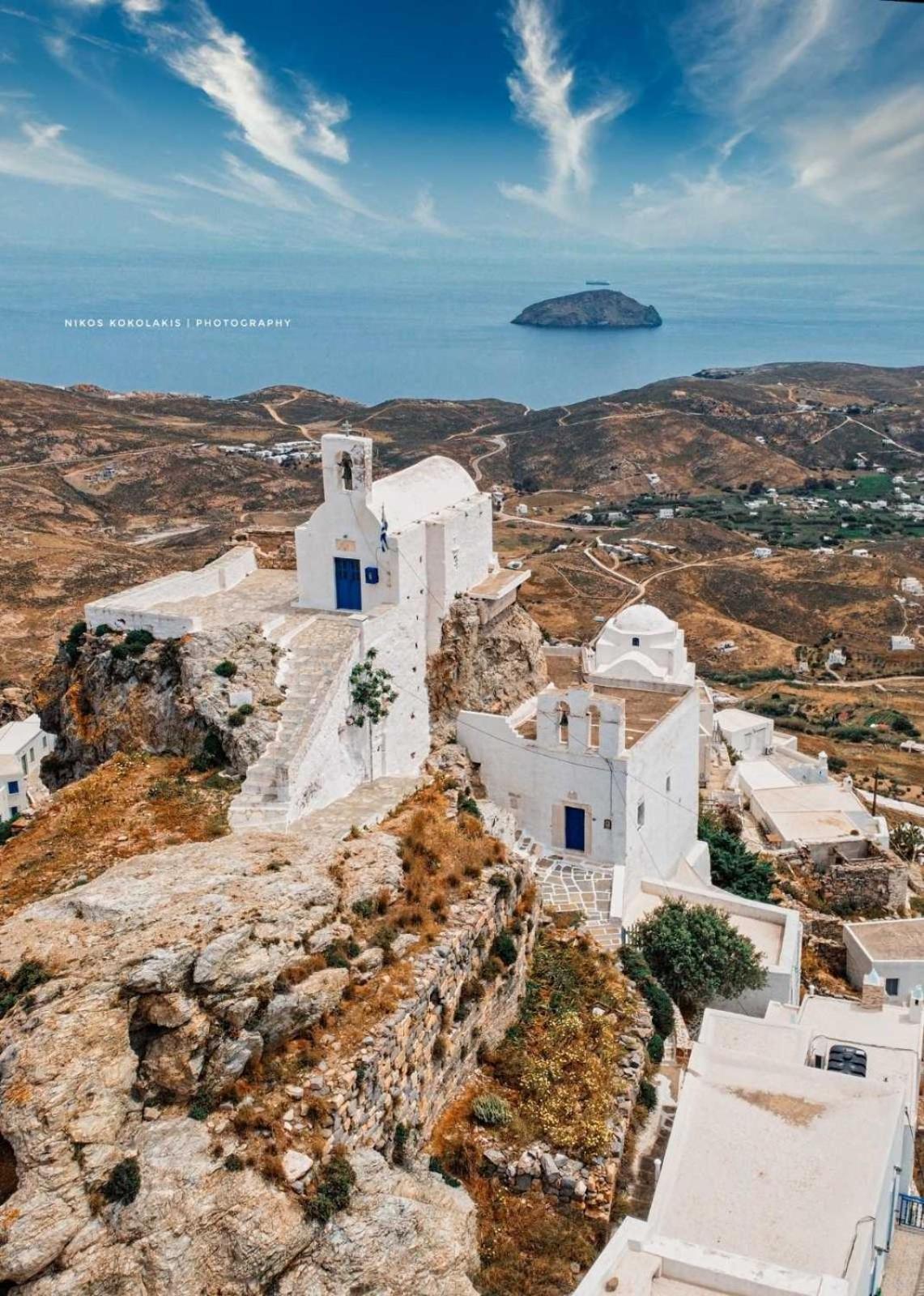 Eleios Hotel Serifos Livadi  Ngoại thất bức ảnh